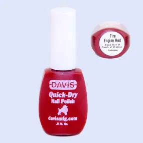 Davis Nail Polish - Fire Engine Red