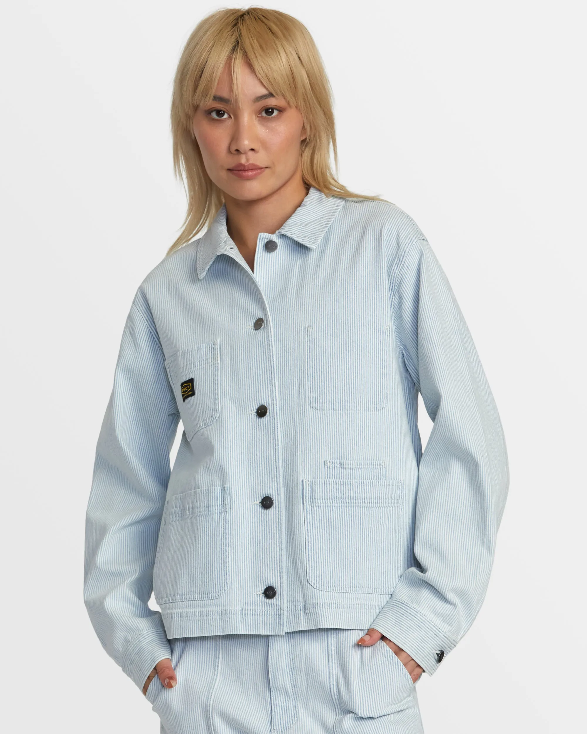 Dayshift Chore Jacket - Blue Hickory