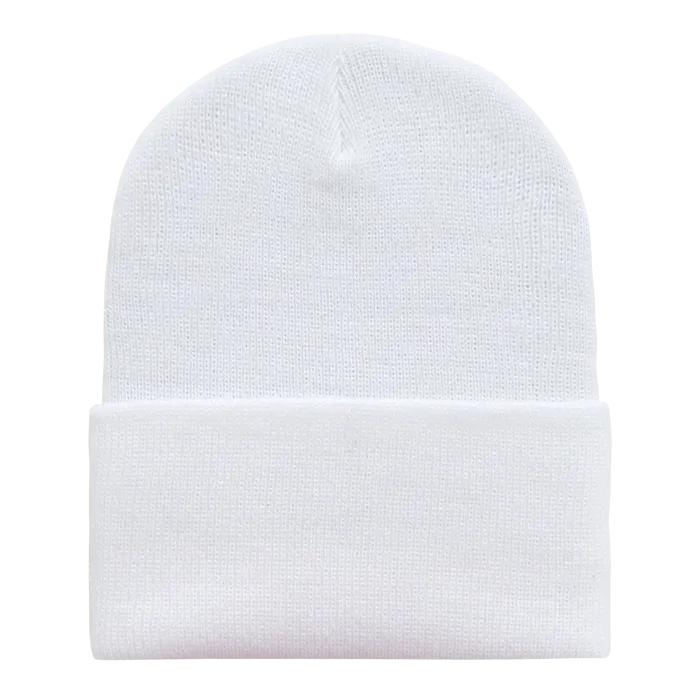 Decky 186 Acrylic Long Beanie, Knit Cap - CASE Pricing