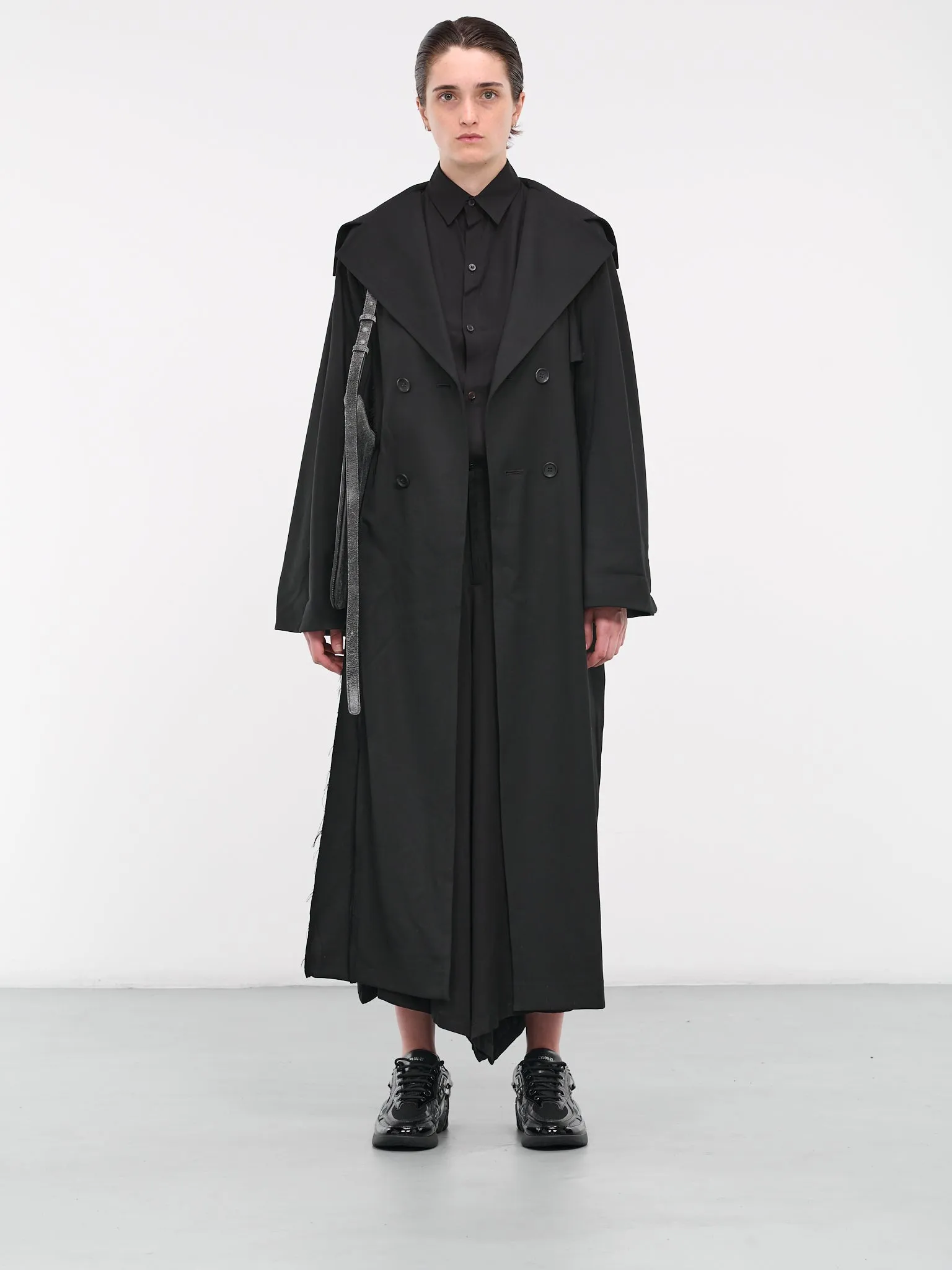 Deconstructed Tailored Coat (FJ-C65-103-1-02-BLACK)