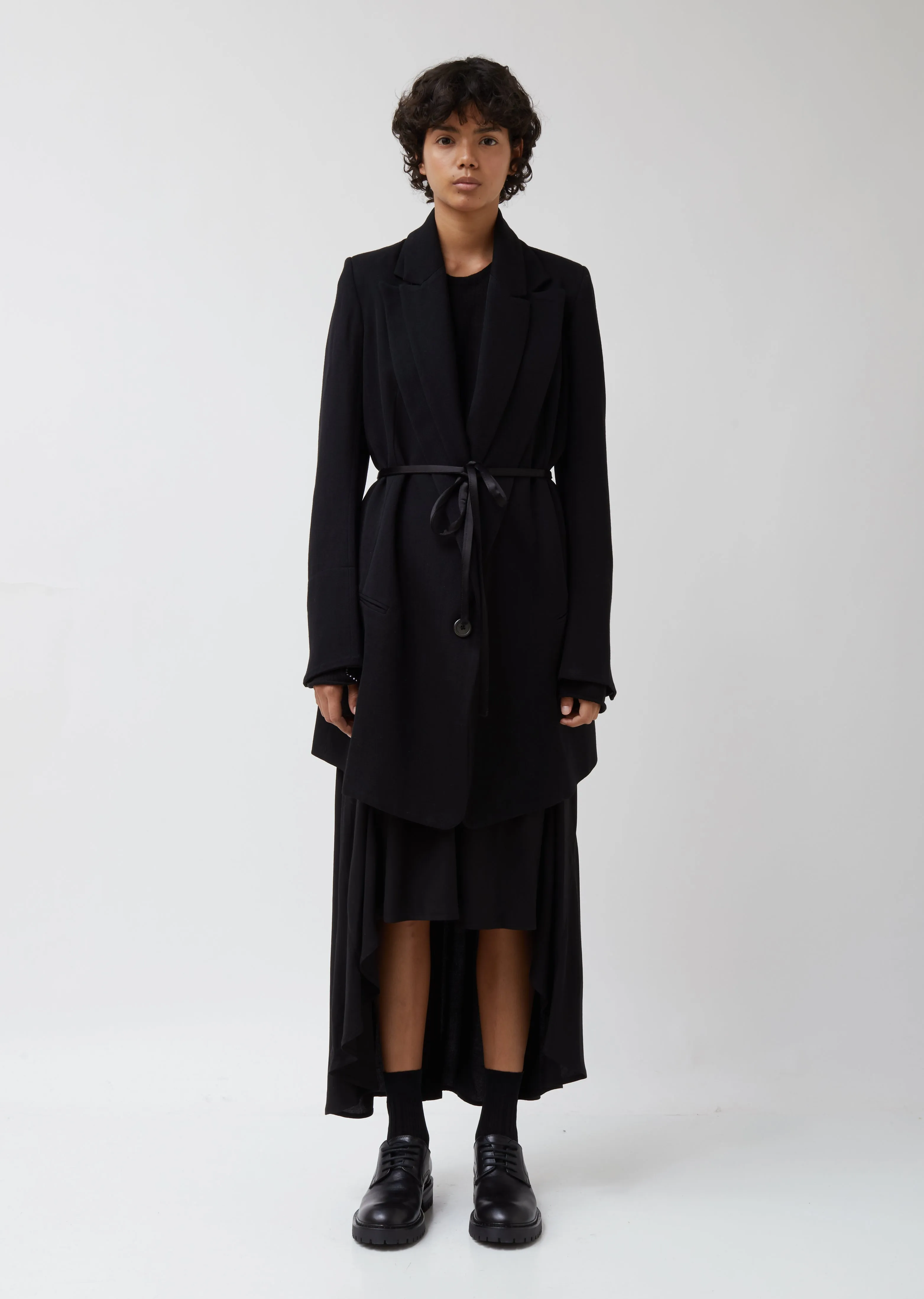 Double Collar Tailored Coat