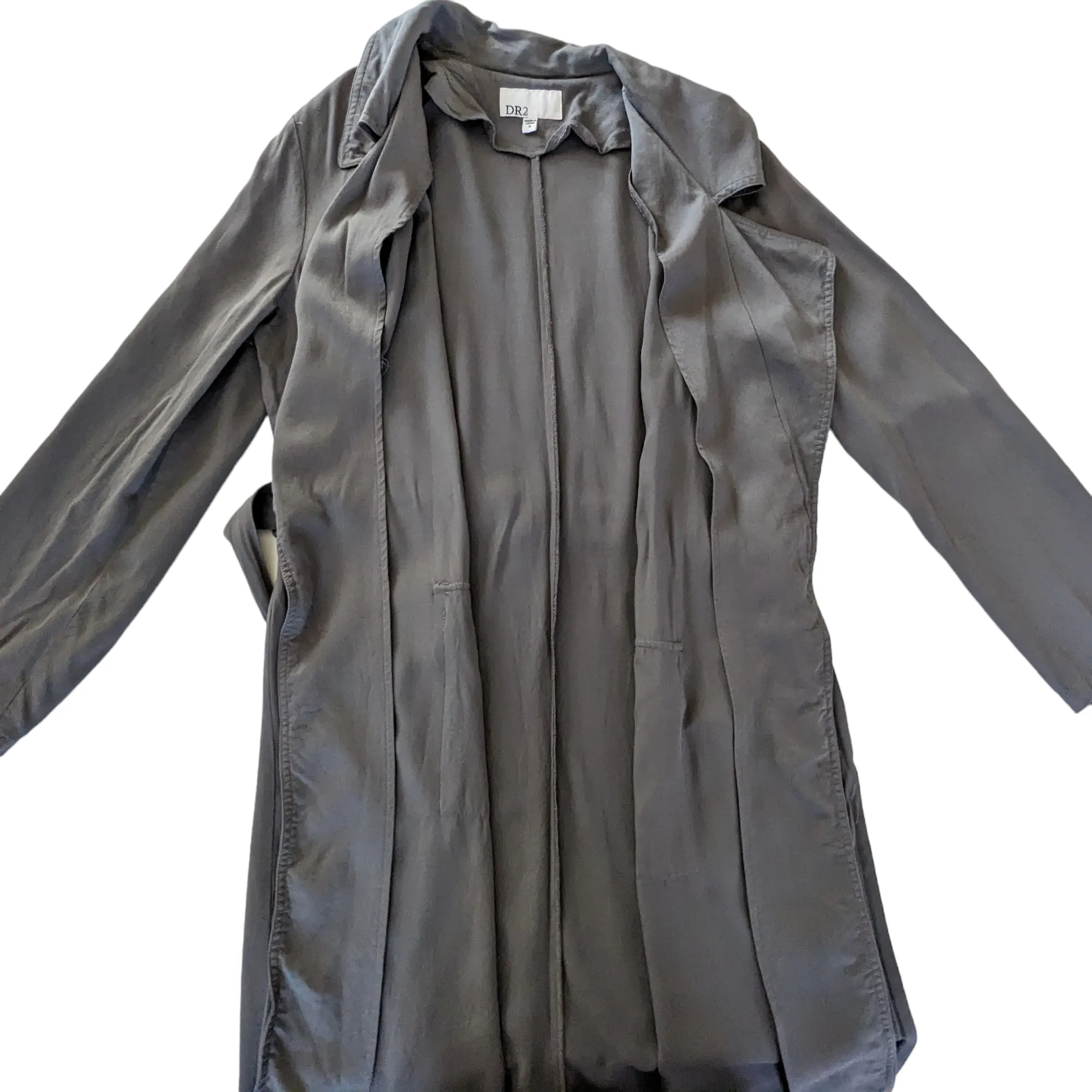 DR2 Draped Front Trench Size Small