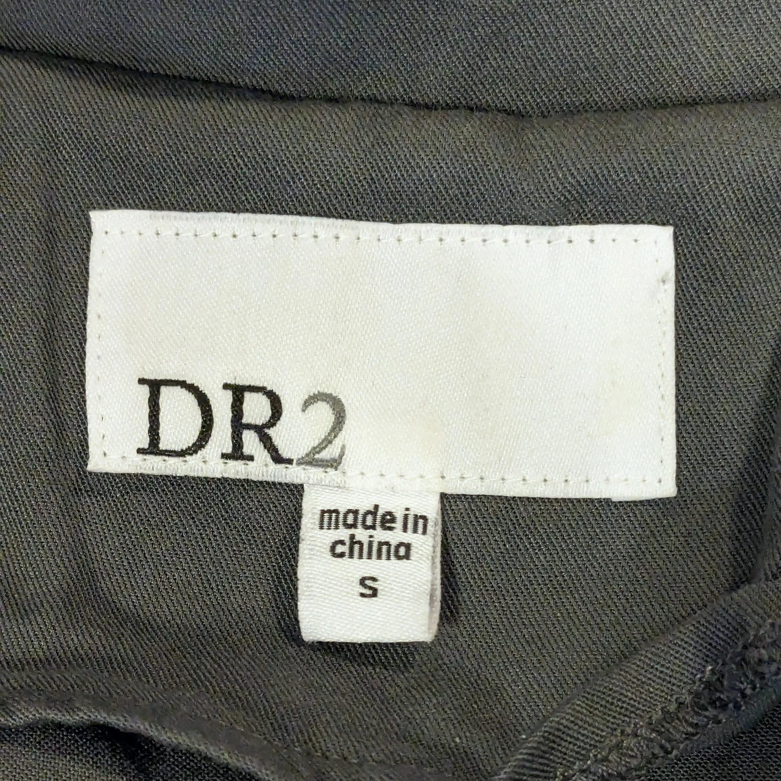 DR2 Draped Front Trench Size Small