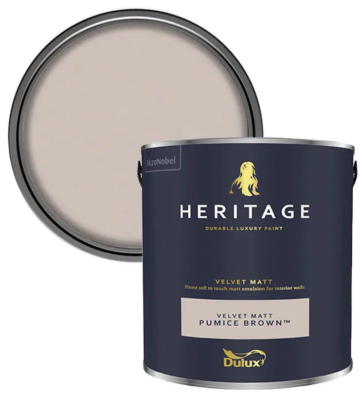 Dulux Heritage Velvet Matt Paint - 2.5 Litre