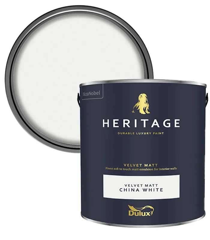 Dulux Heritage Velvet Matt Paint - 2.5 Litre