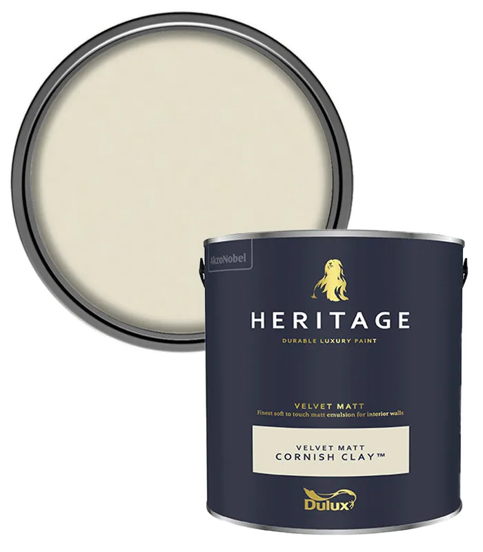 Dulux Heritage Velvet Matt Paint - 2.5 Litre