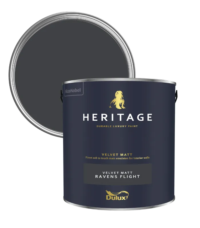 Dulux Heritage Velvet Matt Paint - 2.5 Litre