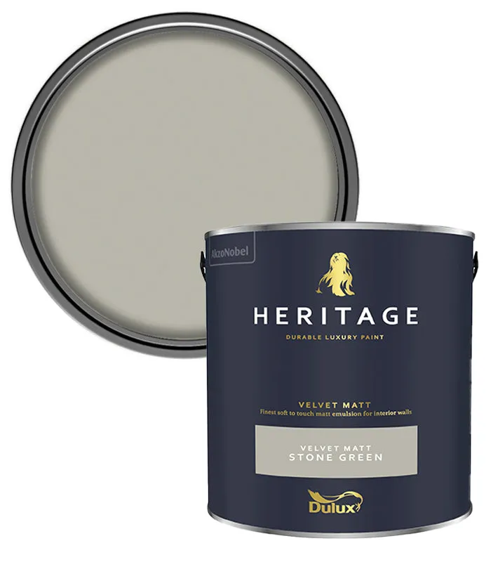 Dulux Heritage Velvet Matt Paint - 2.5 Litre