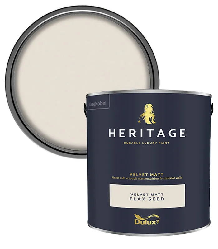 Dulux Heritage Velvet Matt Paint - 2.5 Litre