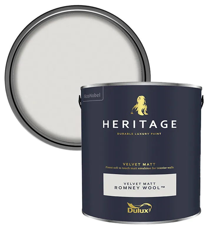 Dulux Heritage Velvet Matt Paint - 2.5 Litre