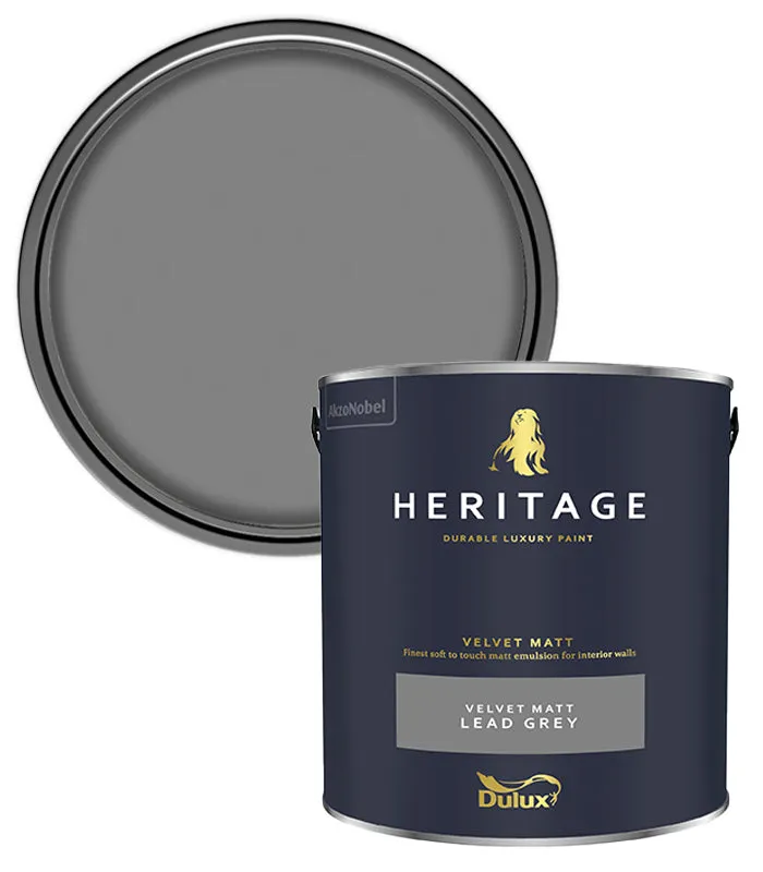 Dulux Heritage Velvet Matt Paint - 2.5 Litre