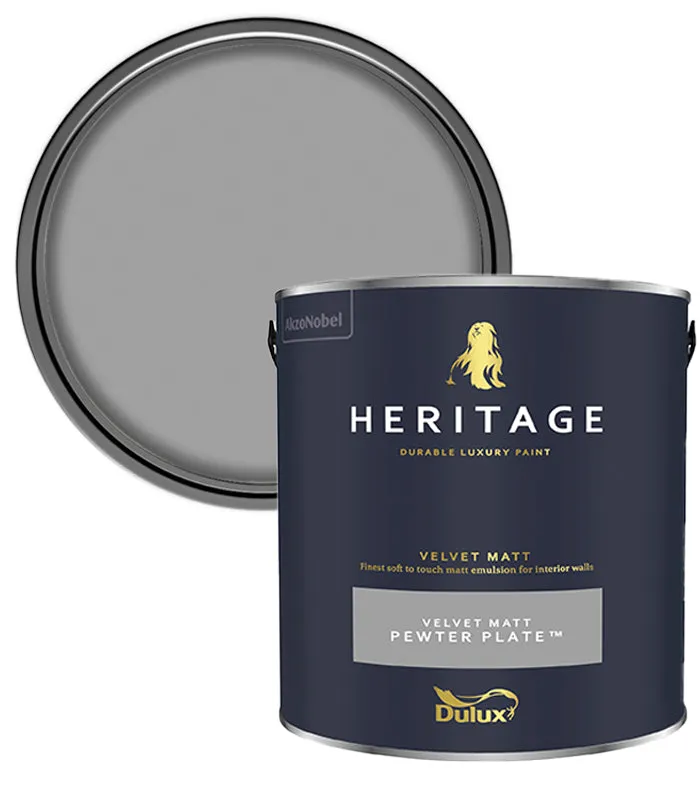 Dulux Heritage Velvet Matt Paint - 2.5 Litre