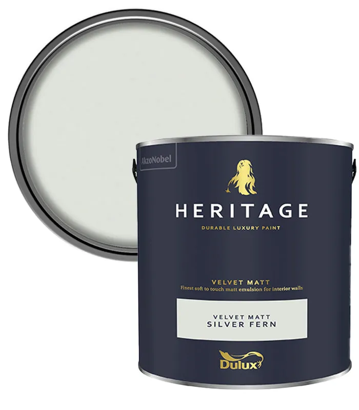 Dulux Heritage Velvet Matt Paint - 2.5 Litre