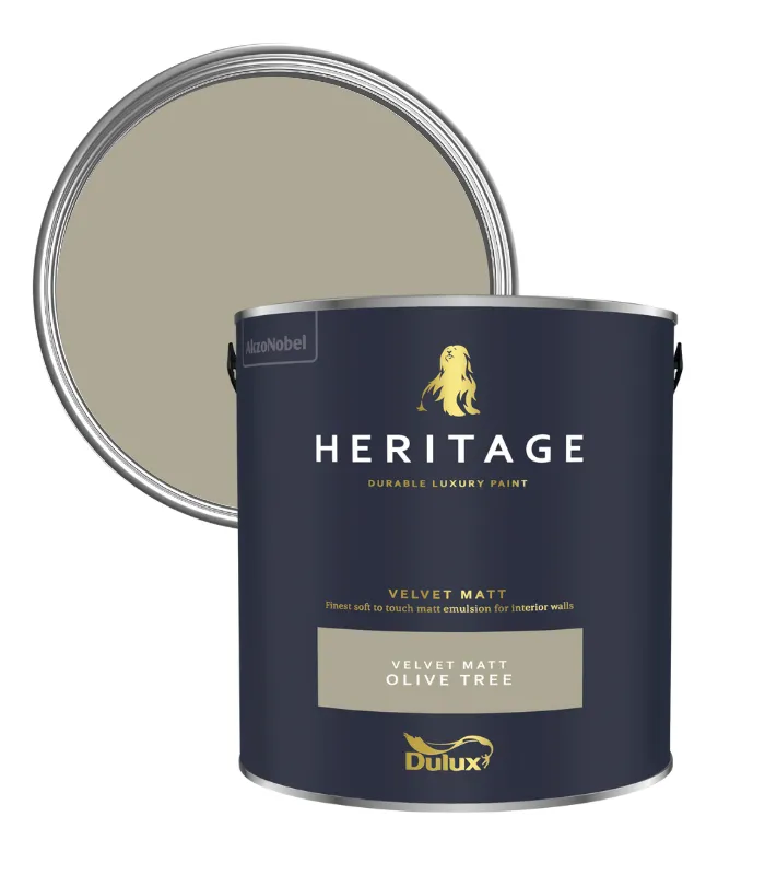 Dulux Heritage Velvet Matt Paint - 2.5 Litre