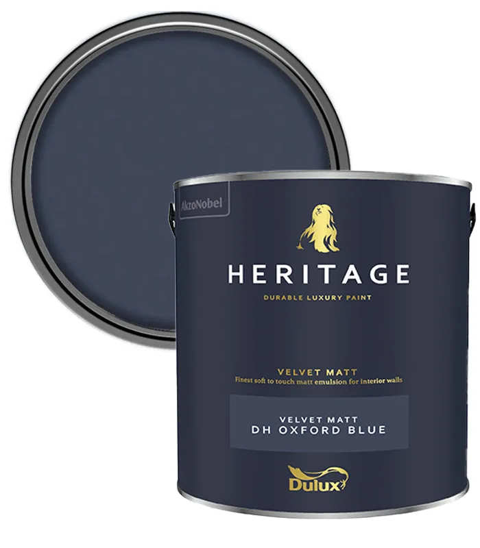 Dulux Heritage Velvet Matt Paint - 2.5 Litre