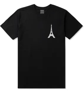 Eiffel Tower Paris Chest Mens T-Shirt