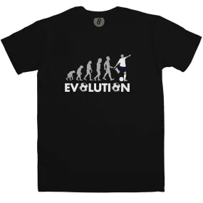 Evolution Of Football London White T-Shirt