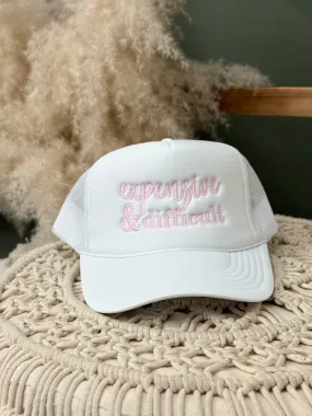 Expensive & Difficult Trucker Hat