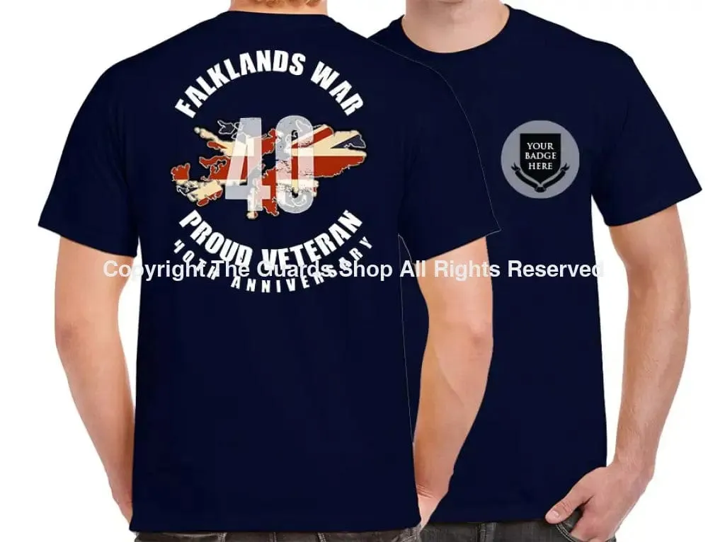 FALKLANDS 40 Double Print T-Shirt