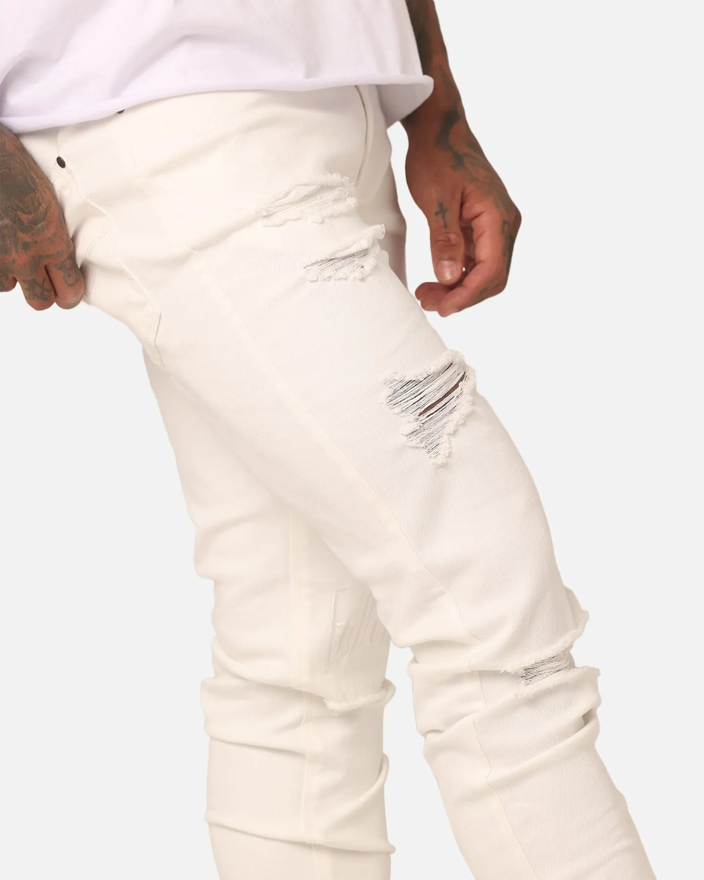 Fallen Breed Fallen Jeans White/White