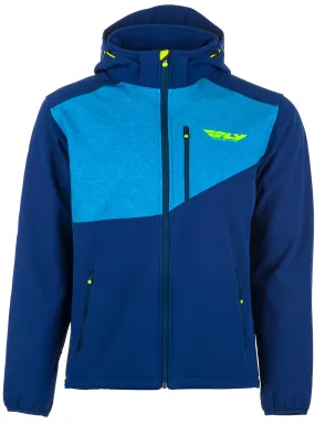 FLY RACING FLY CHECKPOINT JACKET BLUE/HI-VIS MD 354-6381M