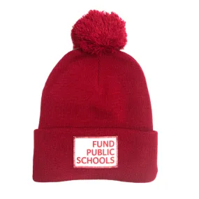 Fund Public Schools Winter Hat - Red for ED