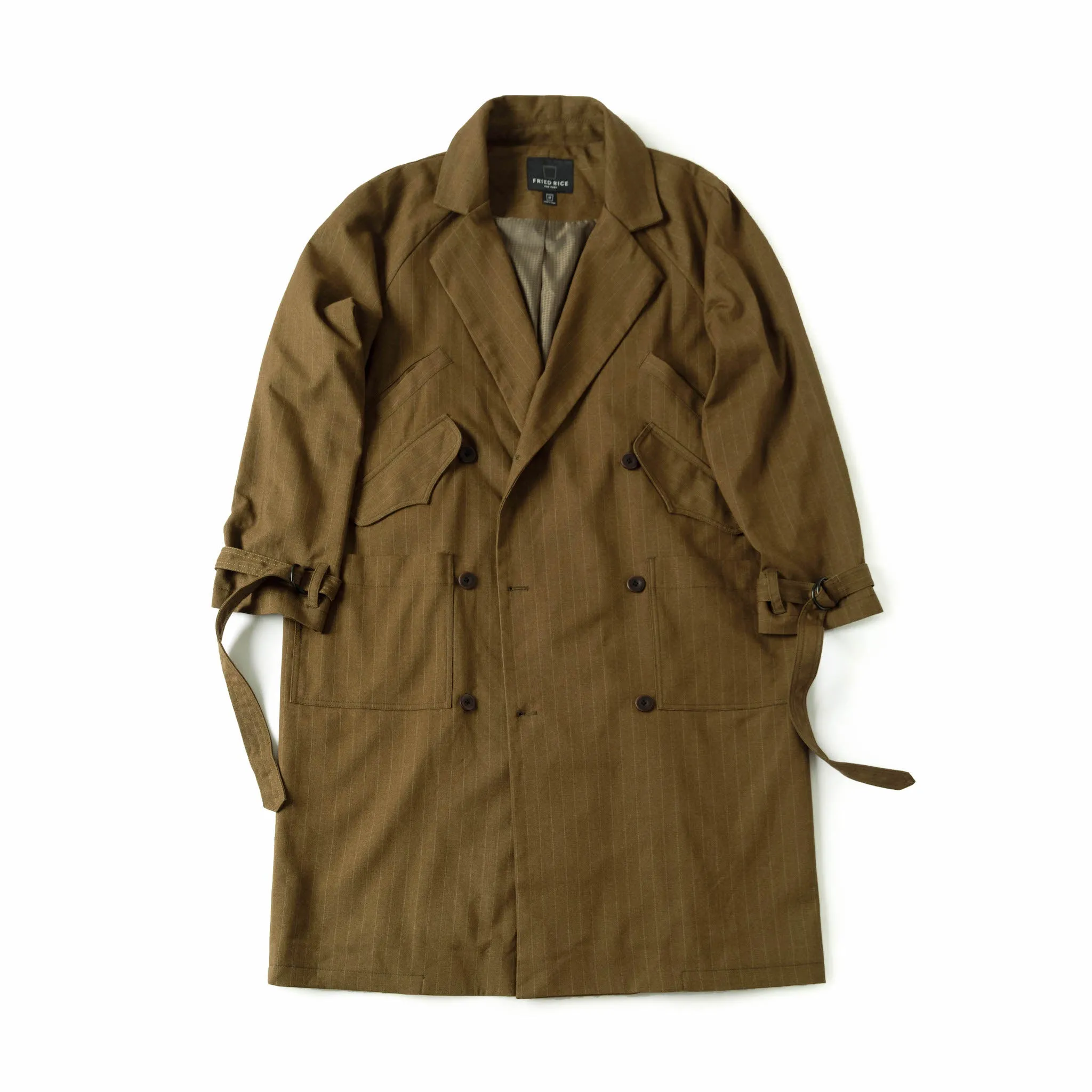 Gilled Trench Coat