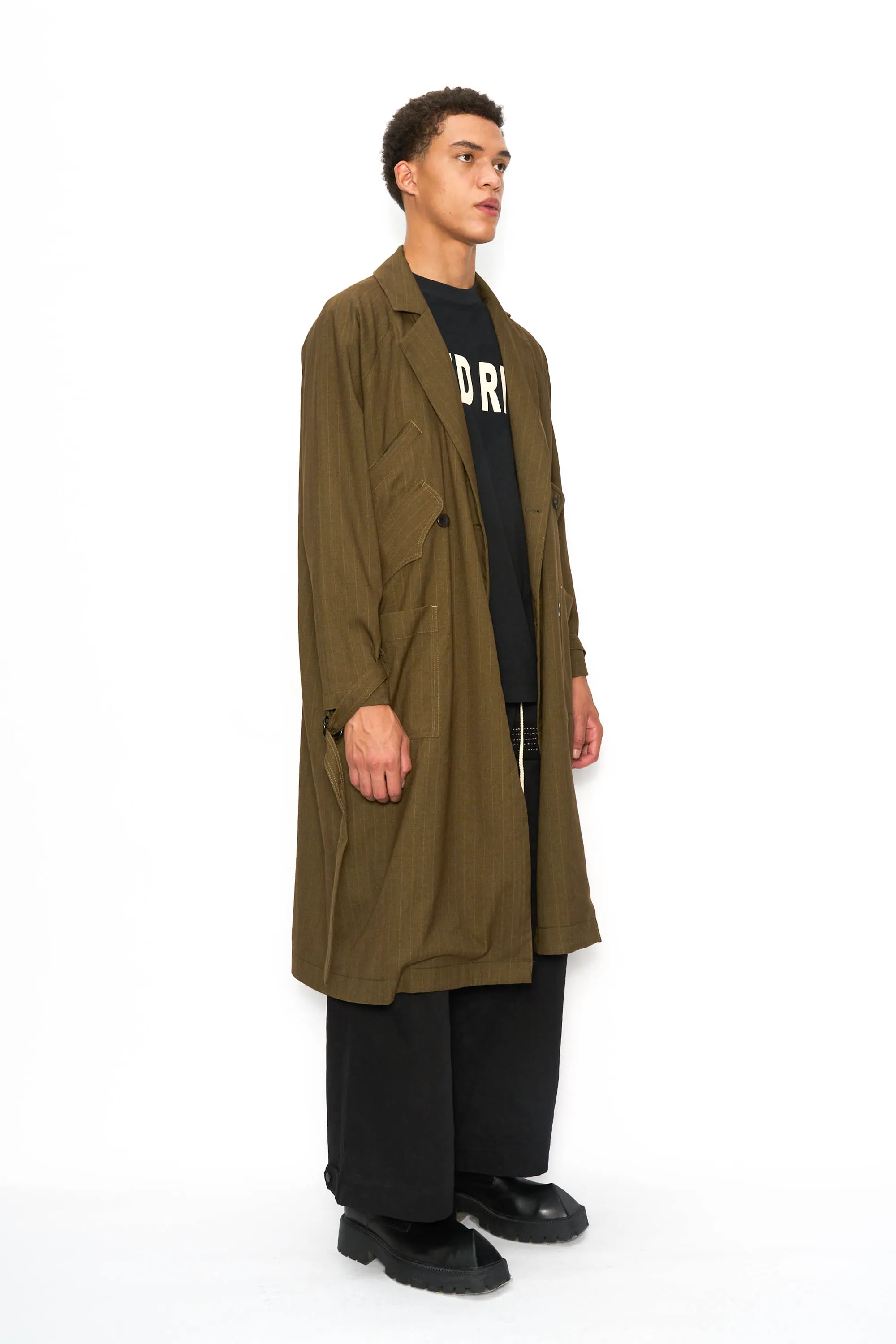 Gilled Trench Coat