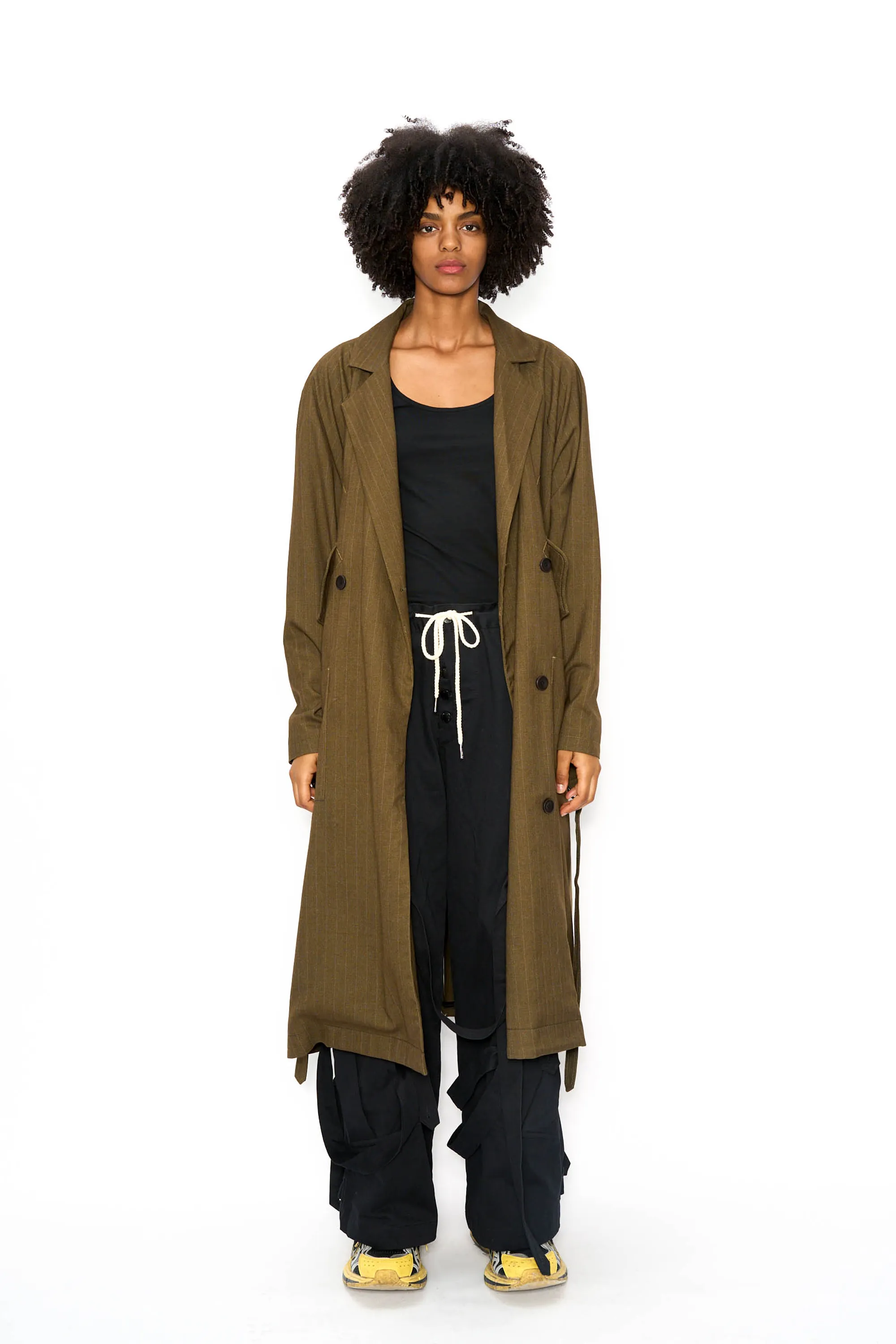 Gilled Trench Coat