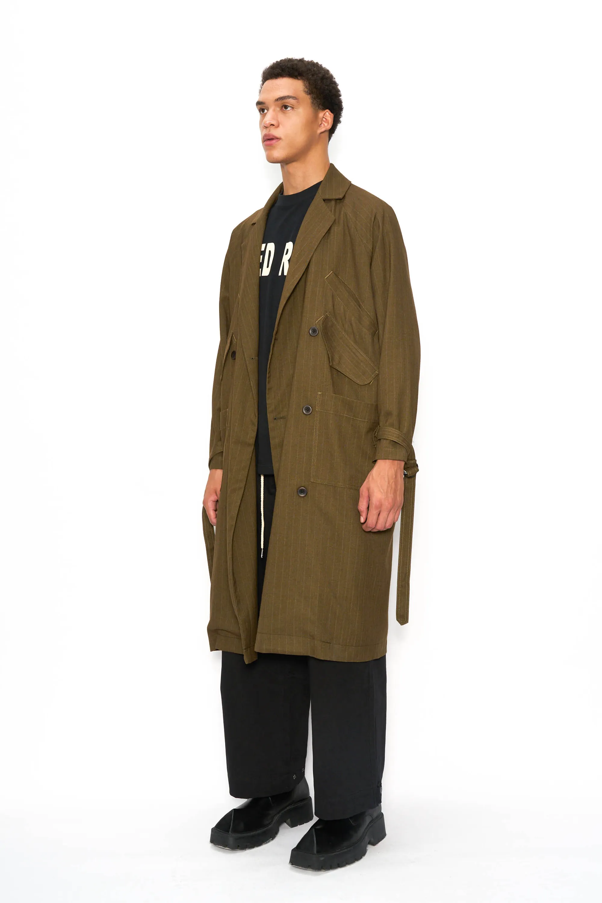 Gilled Trench Coat