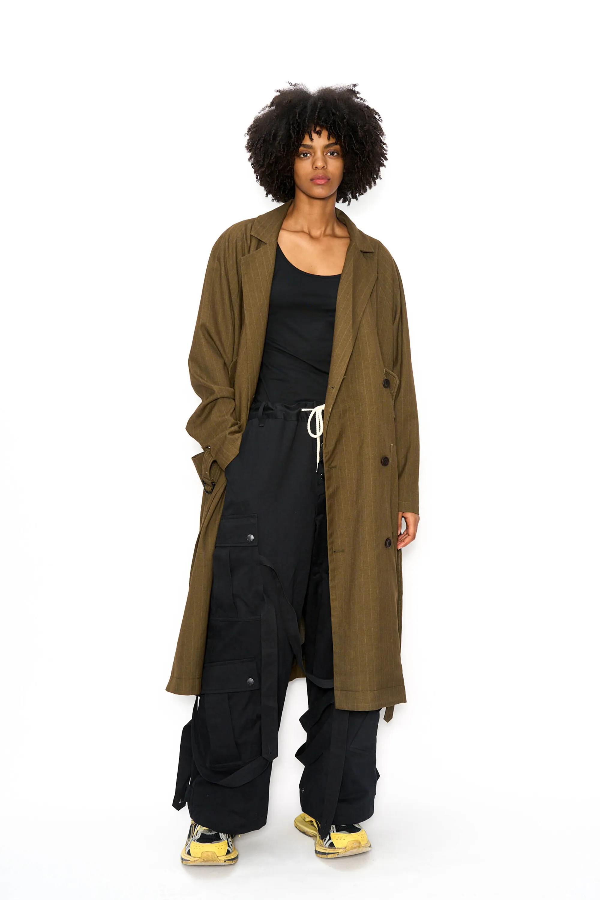 Gilled Trench Coat