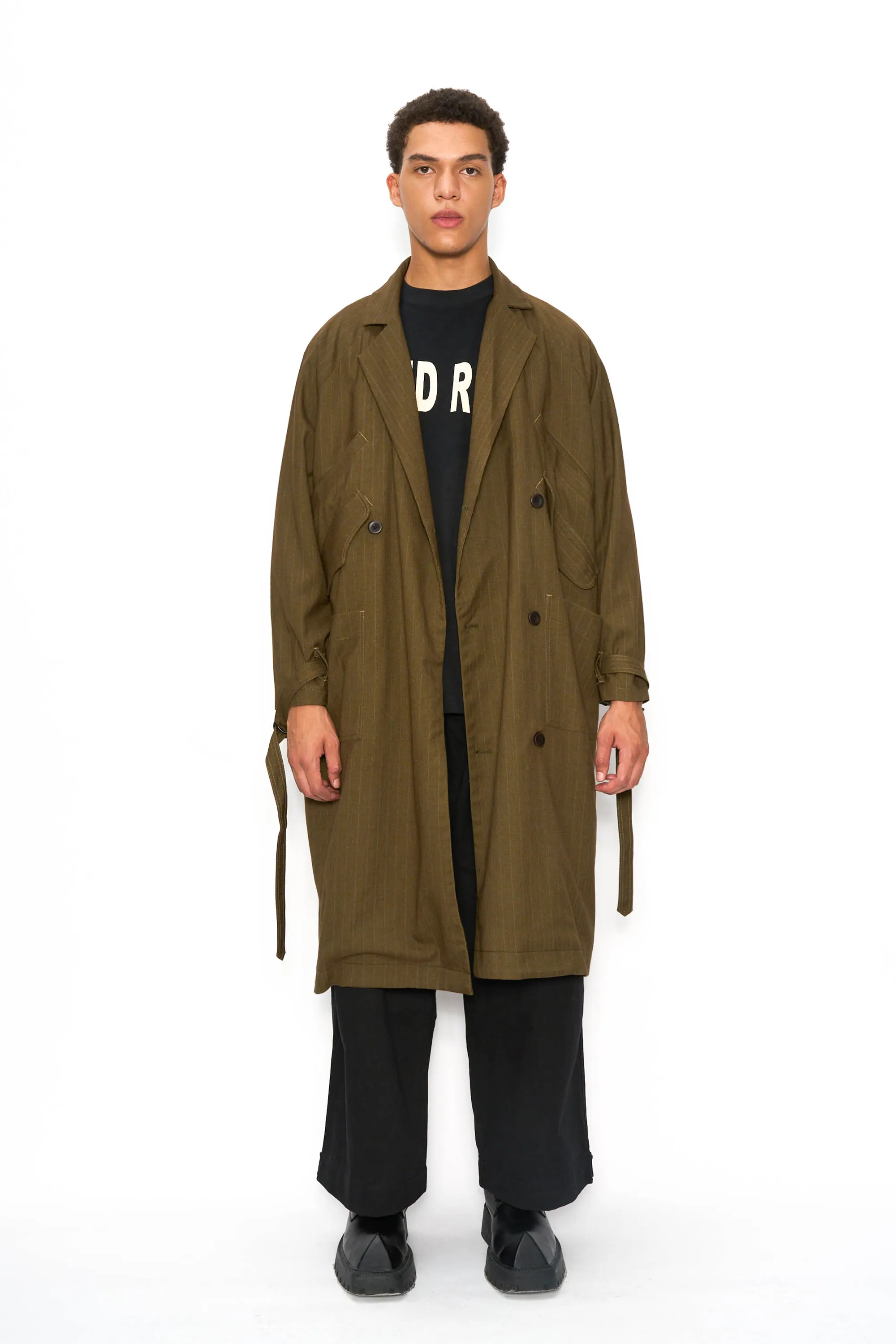 Gilled Trench Coat