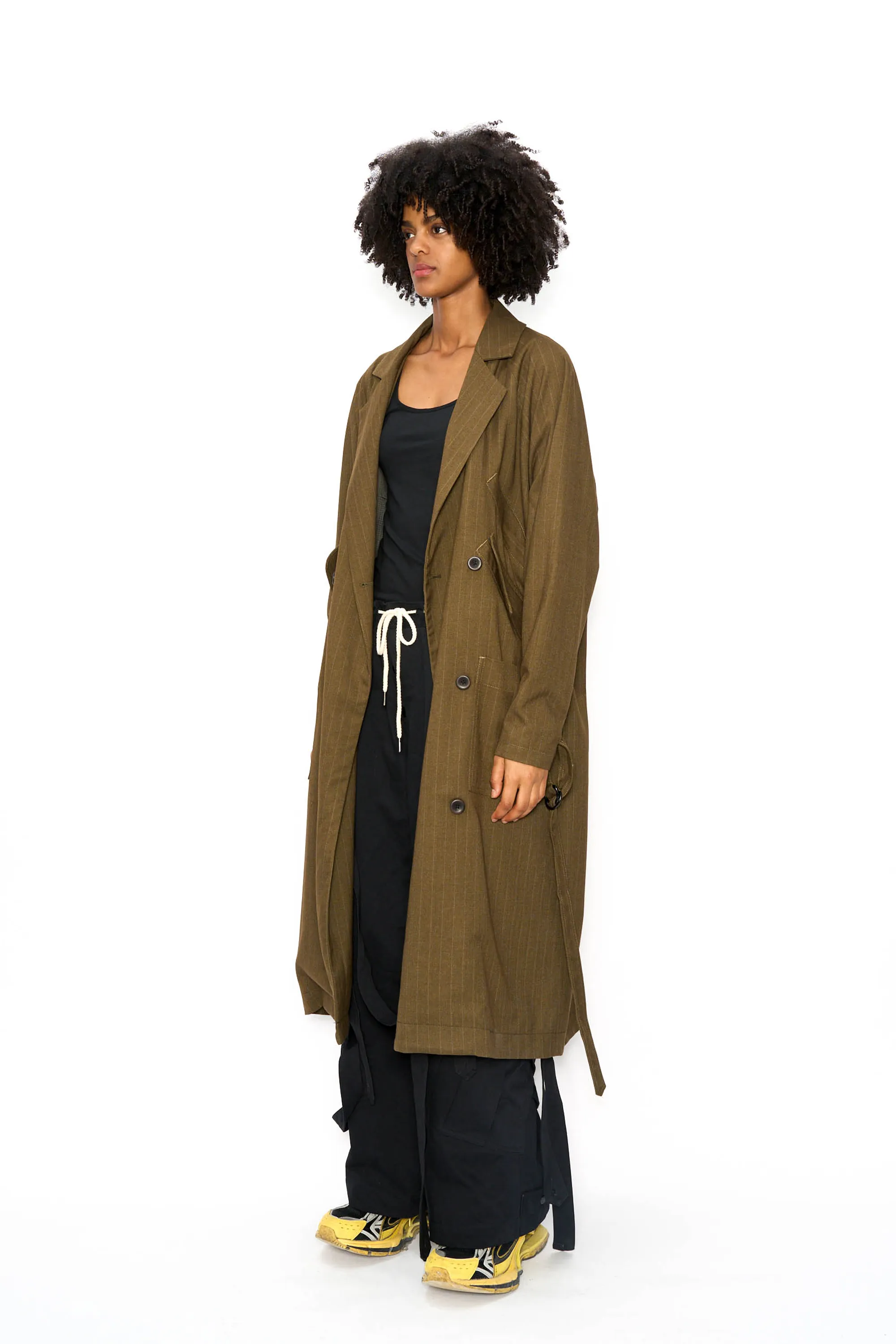 Gilled Trench Coat