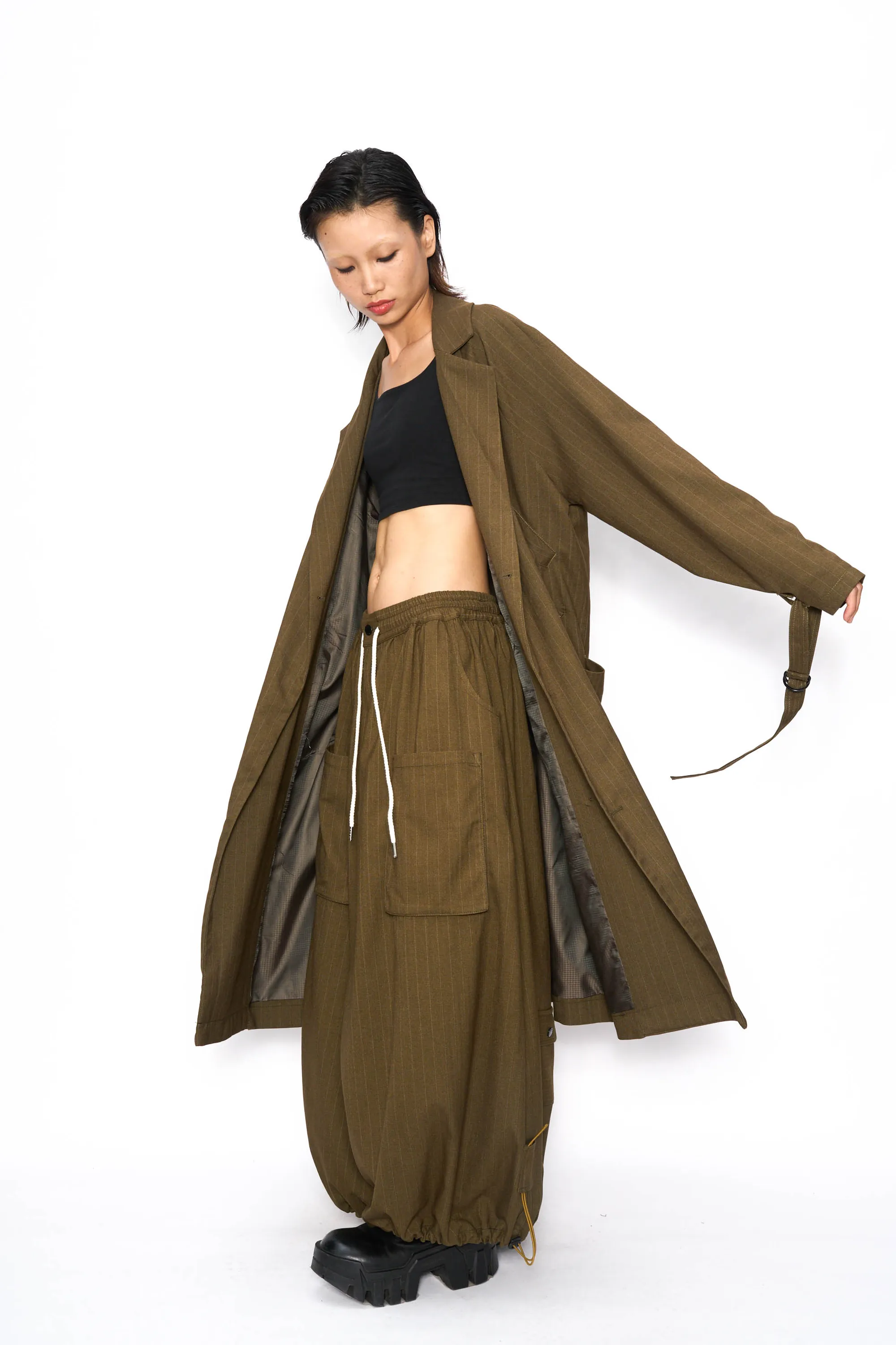 Gilled Trench Coat