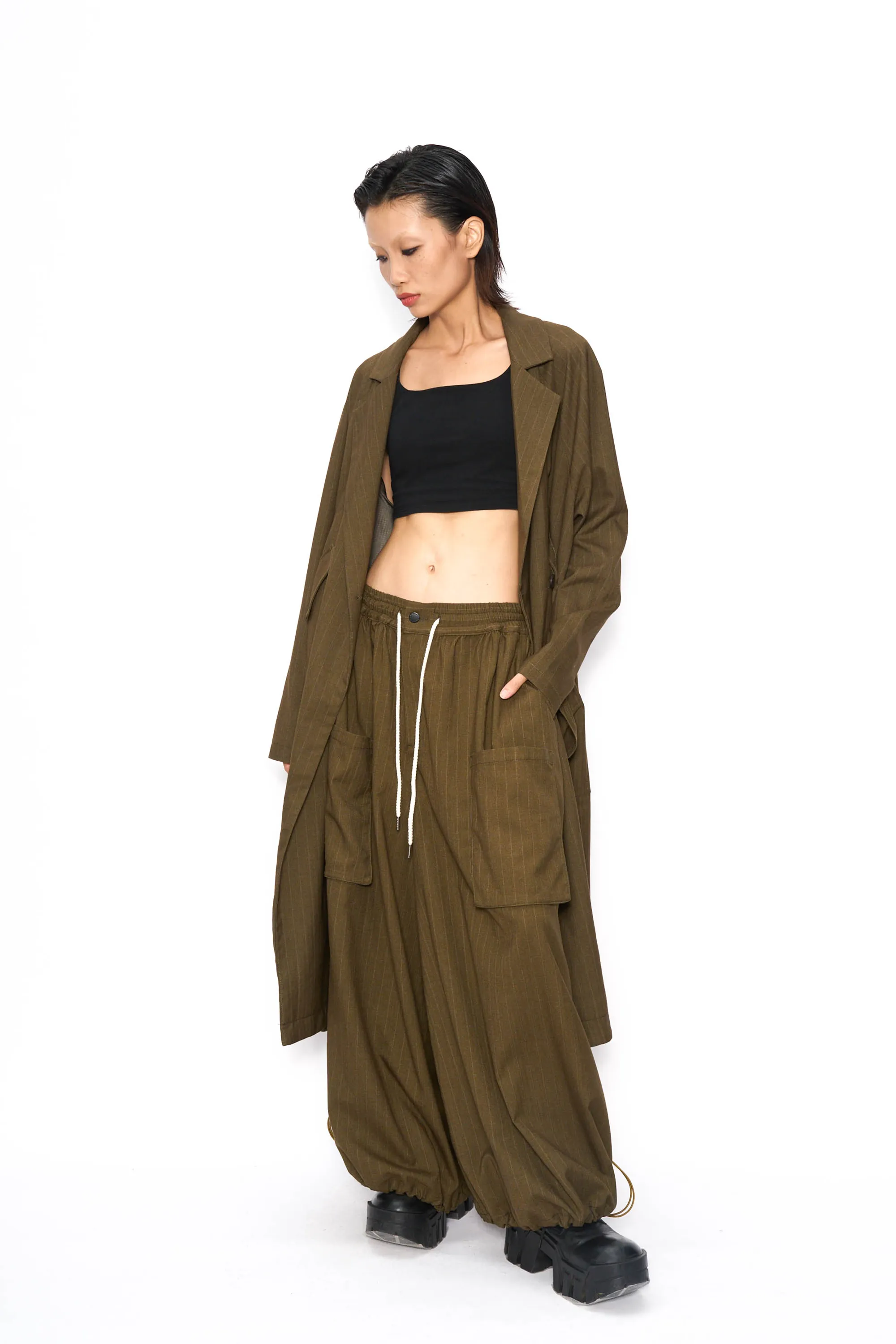 Gilled Trench Coat