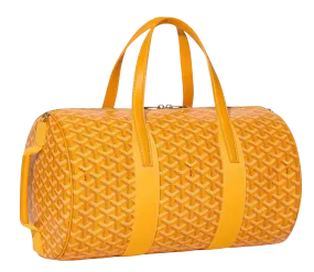 Goyard 'Yellow' Barrel 40 Sports Duffle Bag