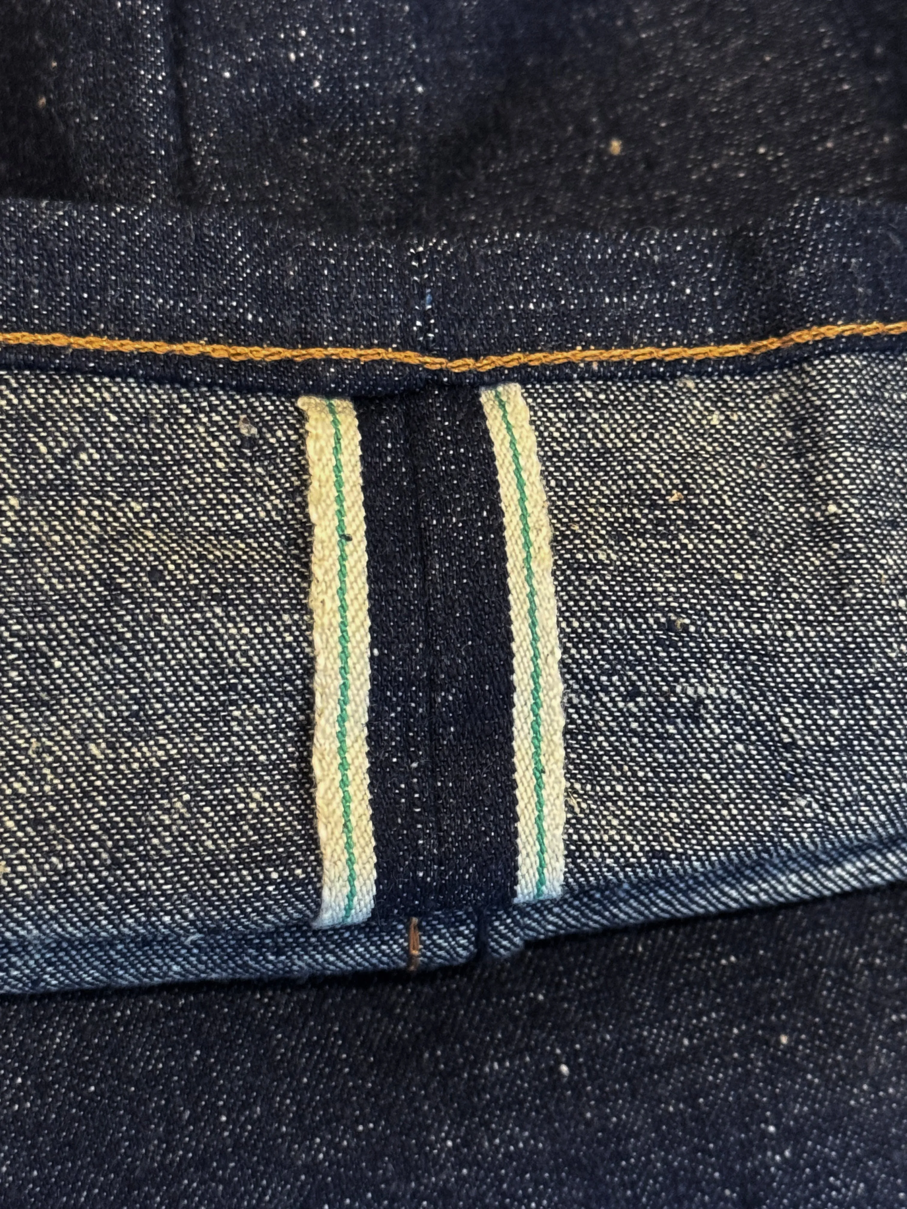 Greaser Japanese "Jelt" with Custom Green Selvedge