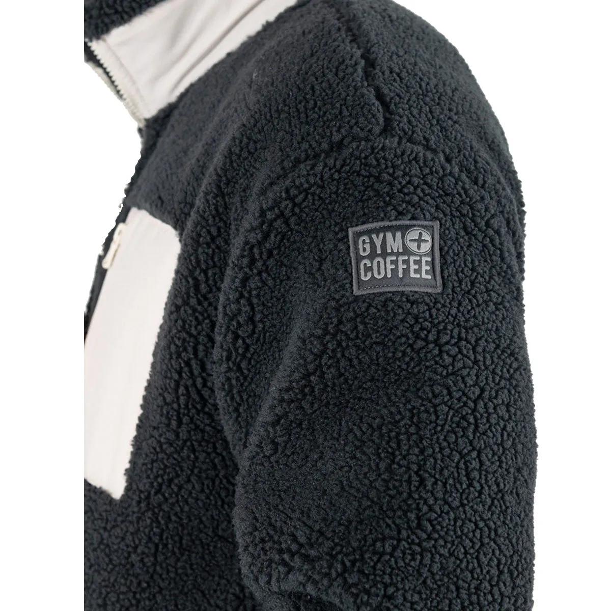 Gym Coffee Industry Fleece Jacket - Adult - Midnight Grey