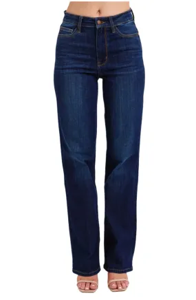 High Waist Straight Judy Blue Denim