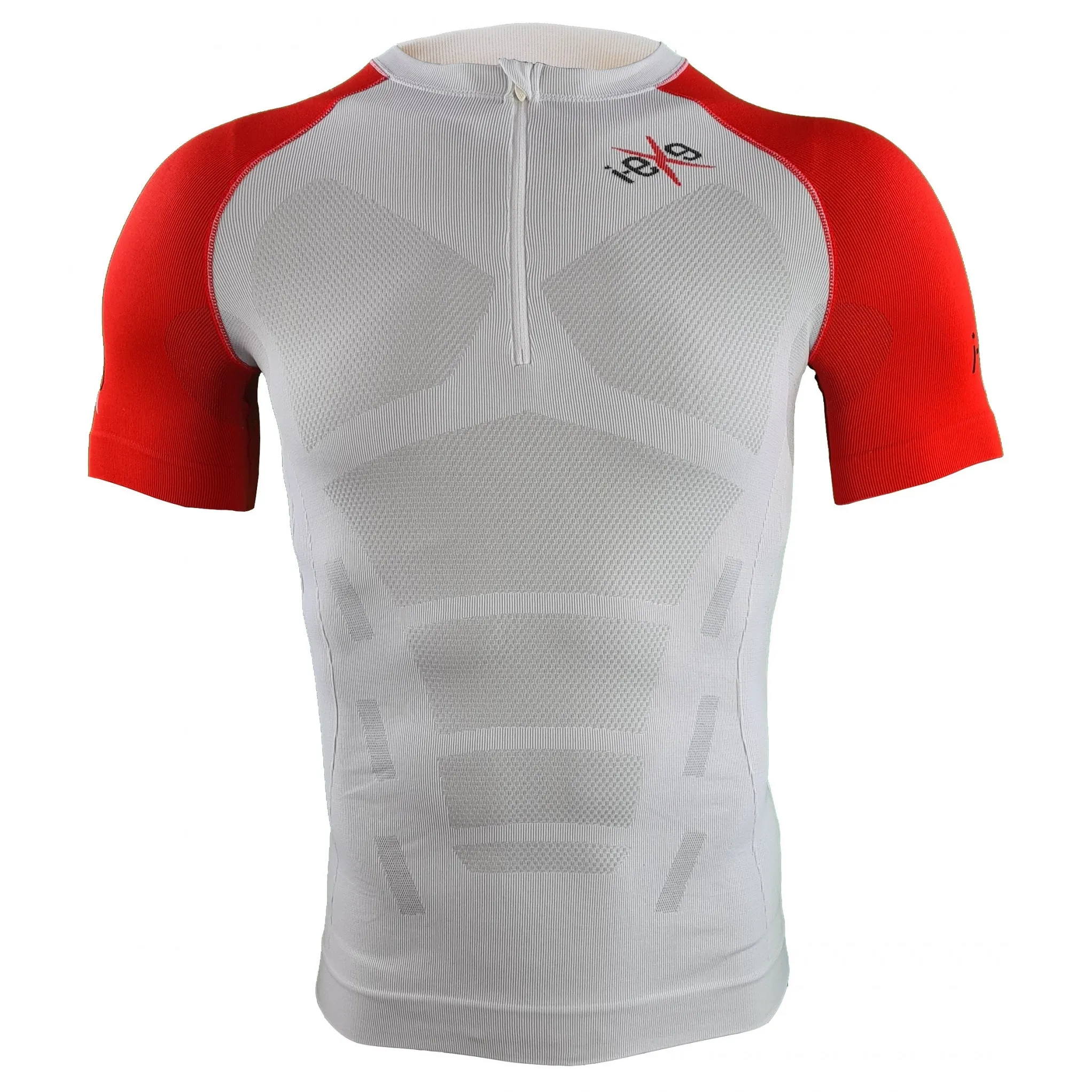 I-EXE T-SHIRT X-EVOLUTION CON TASCA maglia tecnica Unisex Colore Bianco/Rosso