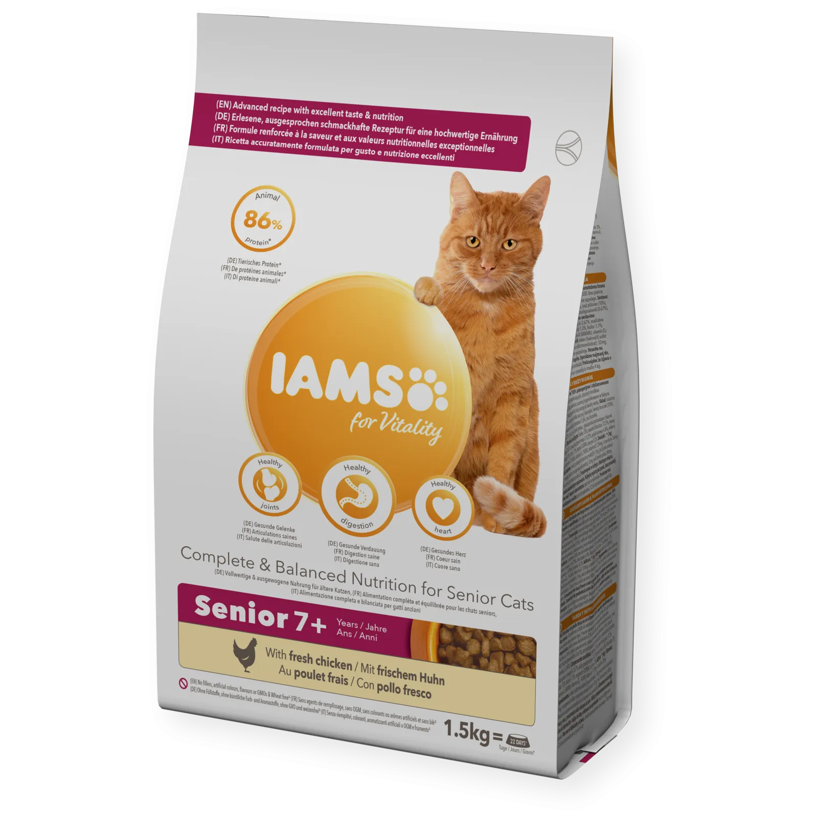 Iams for Vitality Senior Fresh Chicken