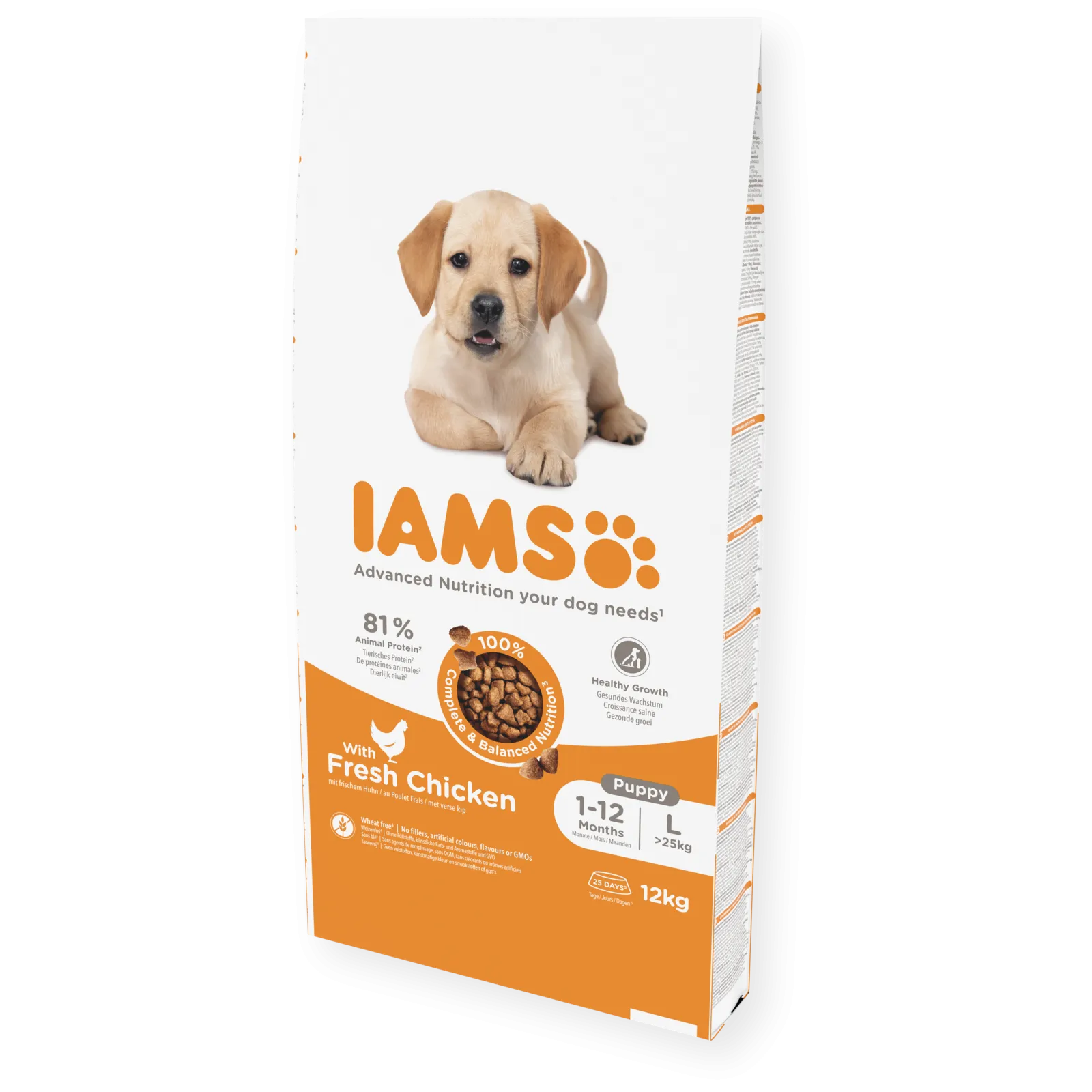 Iams Vitality Puppy Large Breed Fresh Chicken