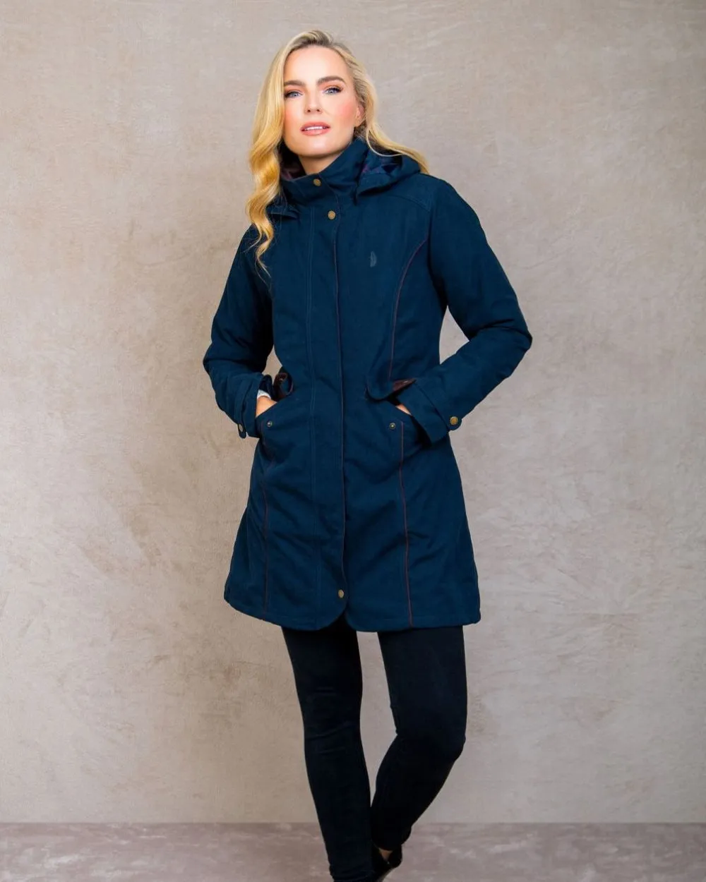 Jack Murphy Una 3/4 Waterproof Coat