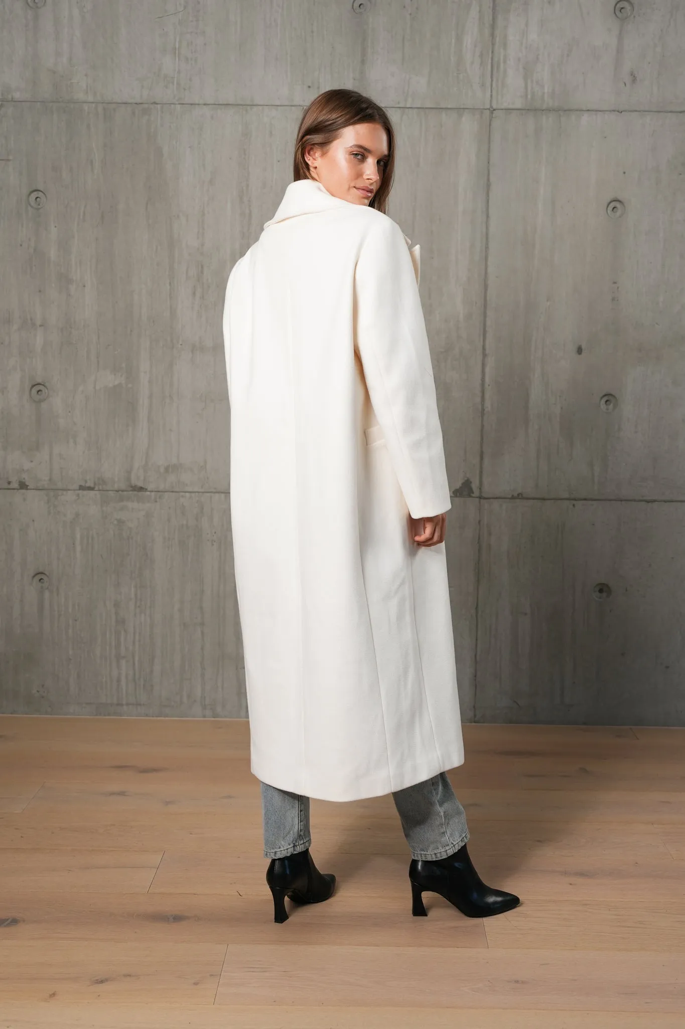 JUNI COAT - Vanilla