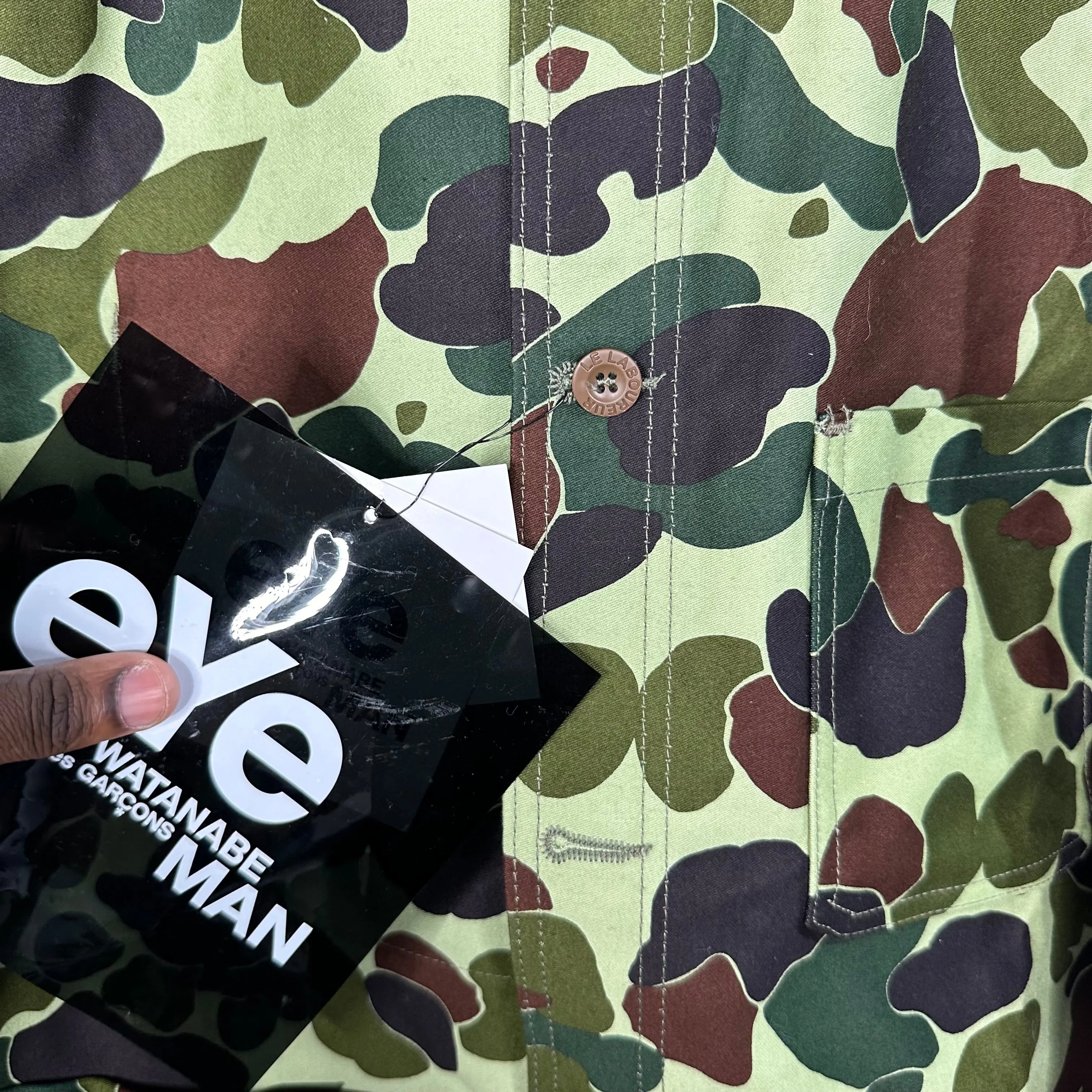 Junya Watanabe Man eYe Duck Camo Chore Jacket