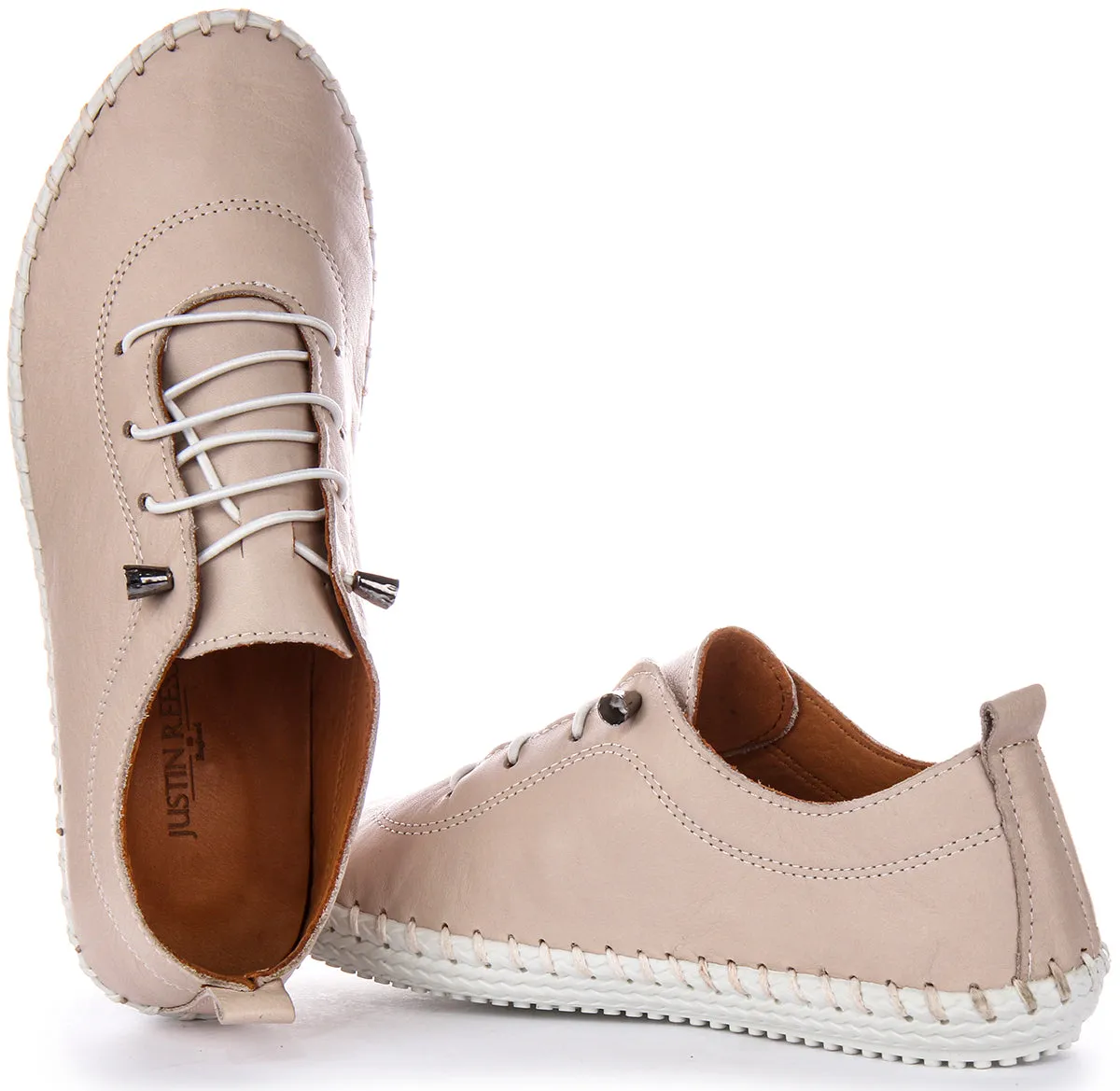 Justinreess England Lexi 2 In Taupe For Women