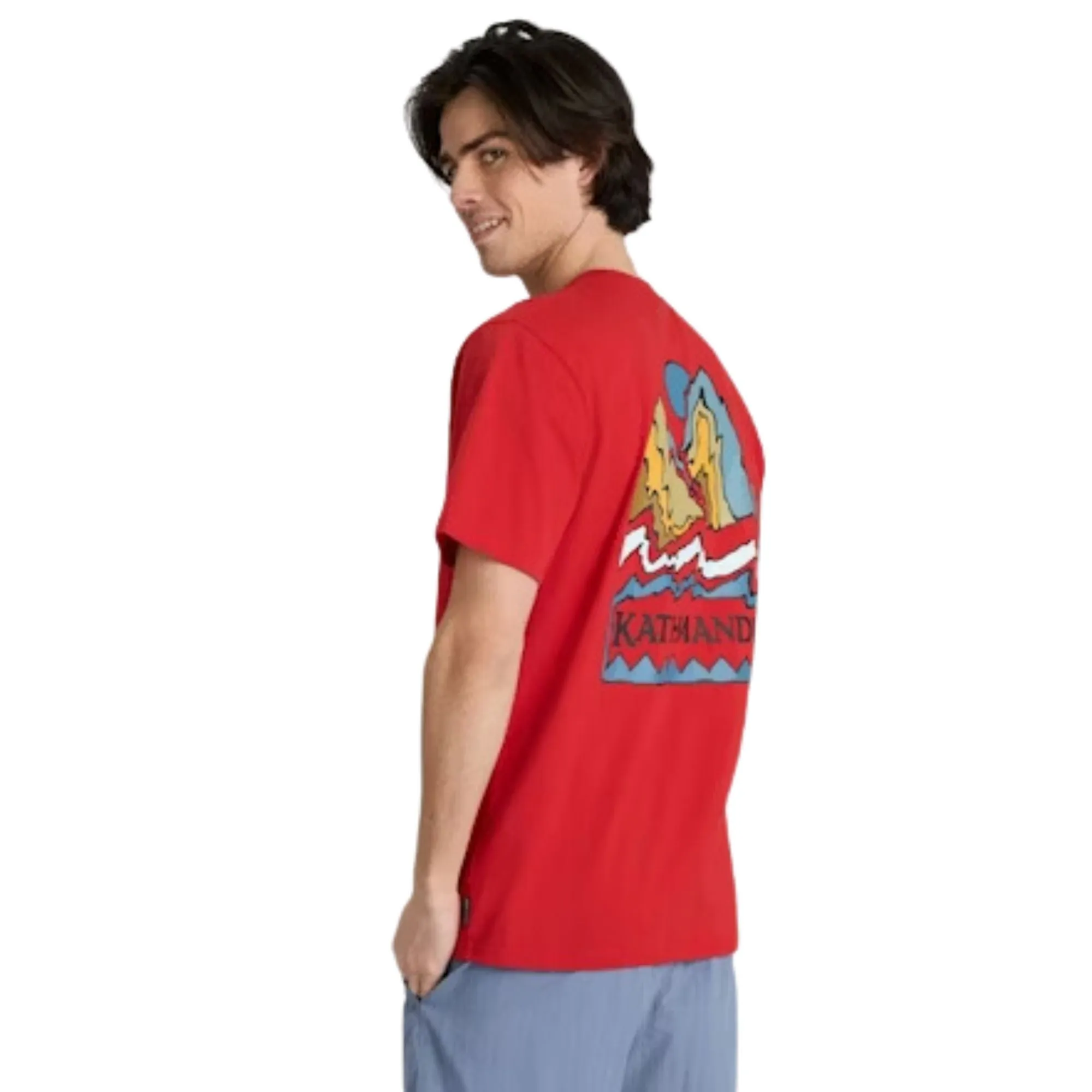 Kathmandu Summit Print Organic Cotton T-Shirt