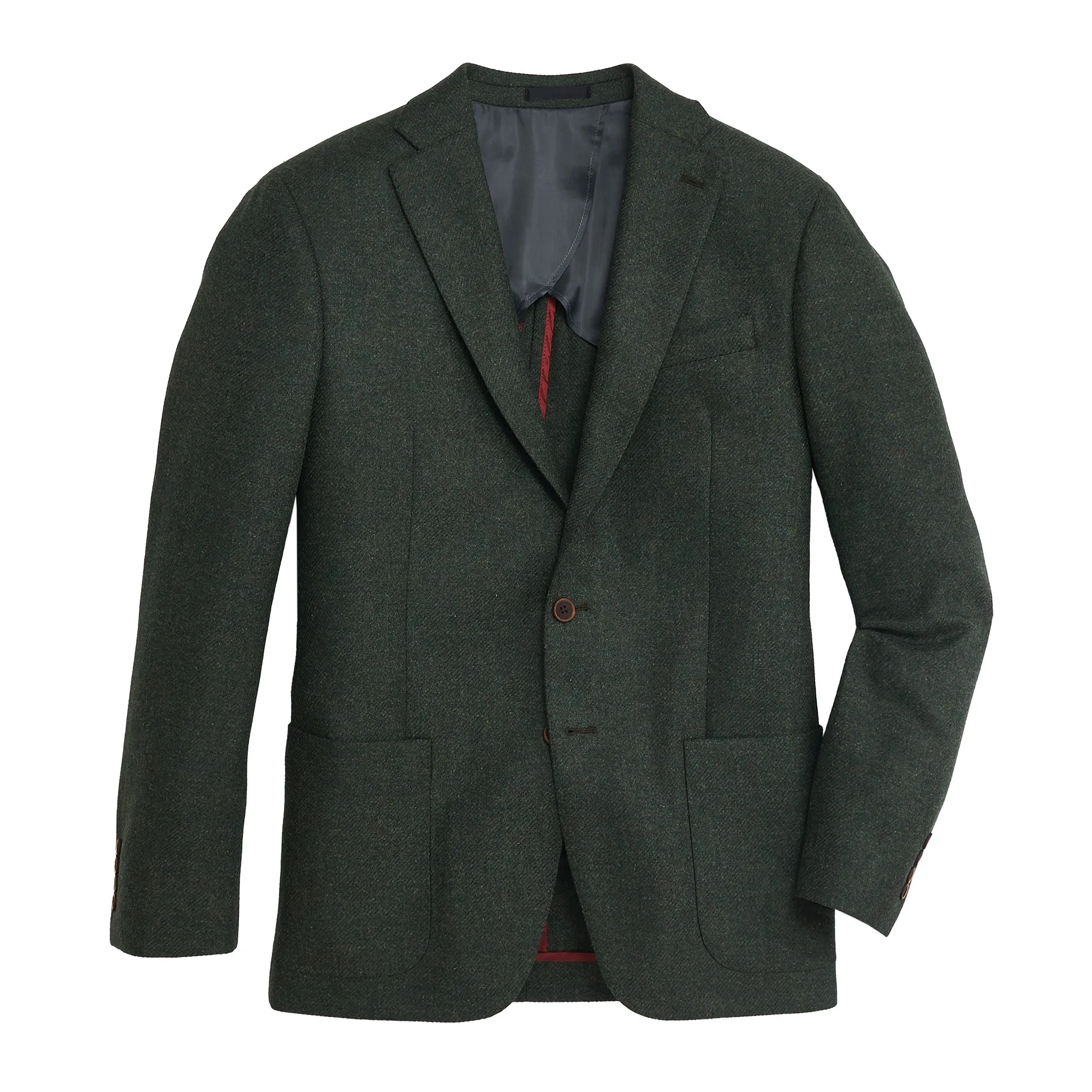 Lanificio Di Pray Dark Forest Sport Coat