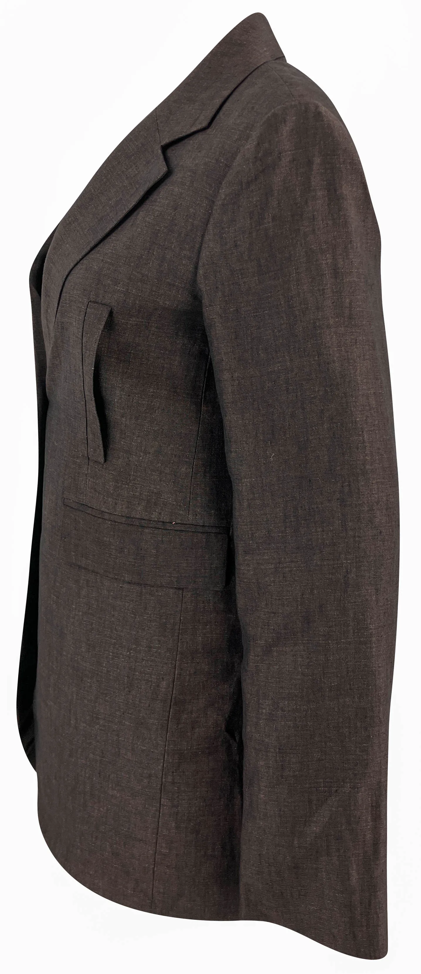 Loewe Tailored Jacket in Dark Brown