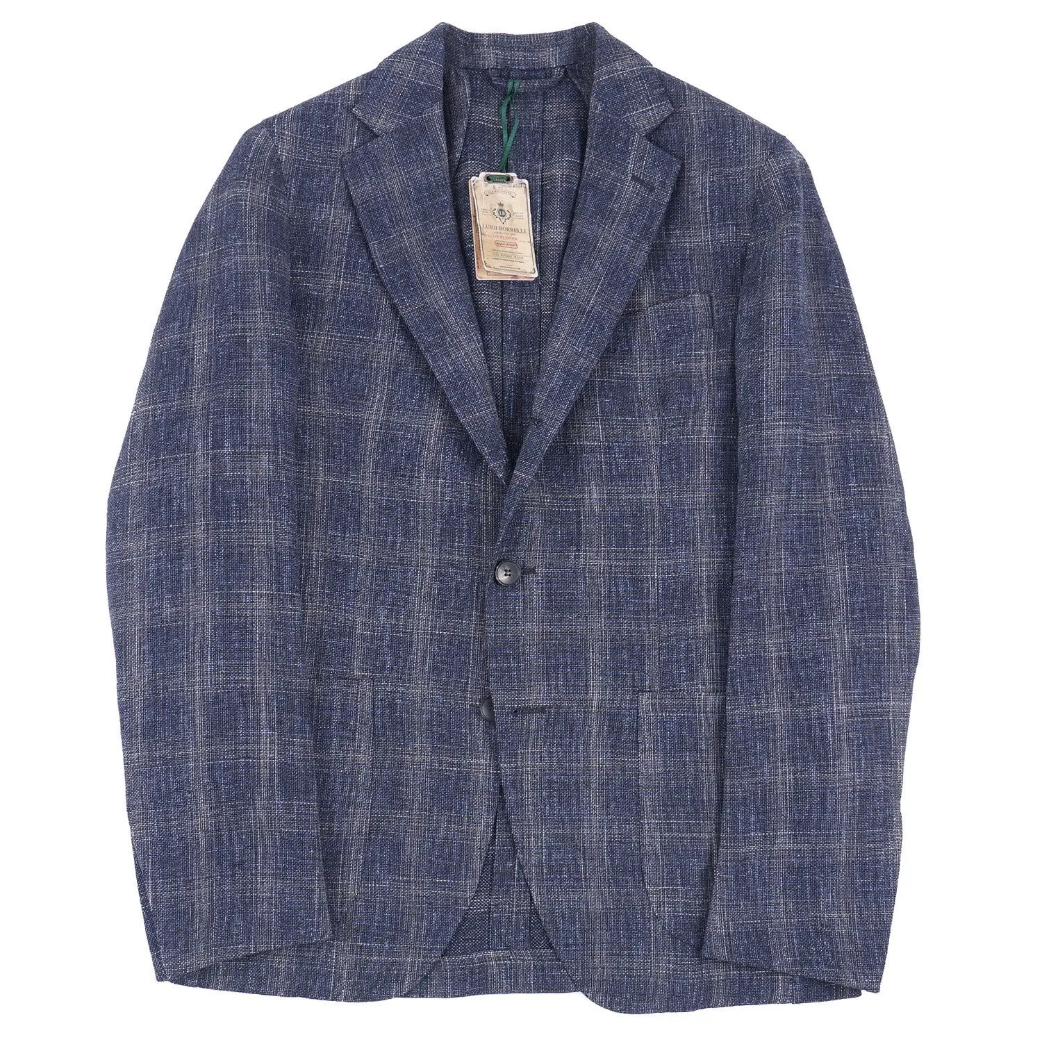 Luigi Borrelli Wool Cotton and Linen Sport Coat